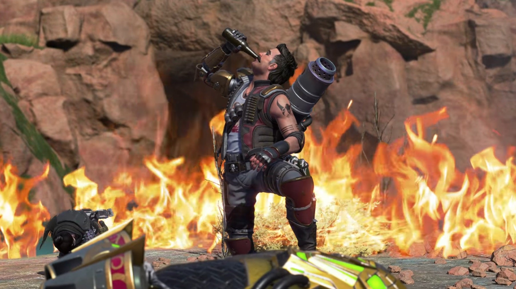 Apex Legends Kings Canyon Map Adds A Whole New Area In Season 8 Rock